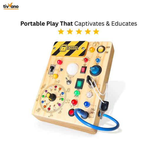 Tivvano™ - Safe BusyBoard For Kids