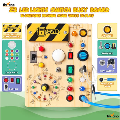 Tivvano™ - Safe BusyBoard For Kids