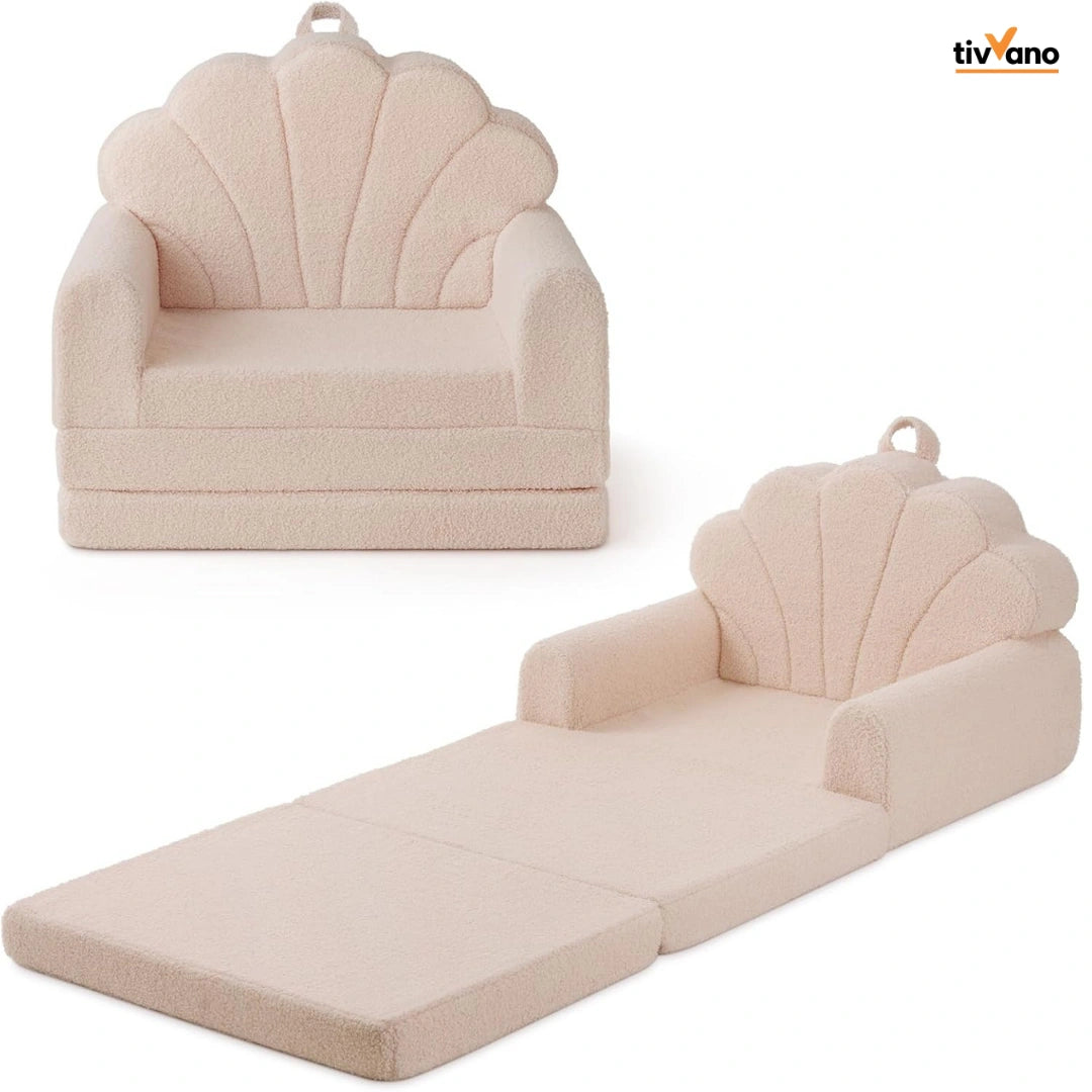 Tivvano™ -  2 in 1 Soft Toddler Couch