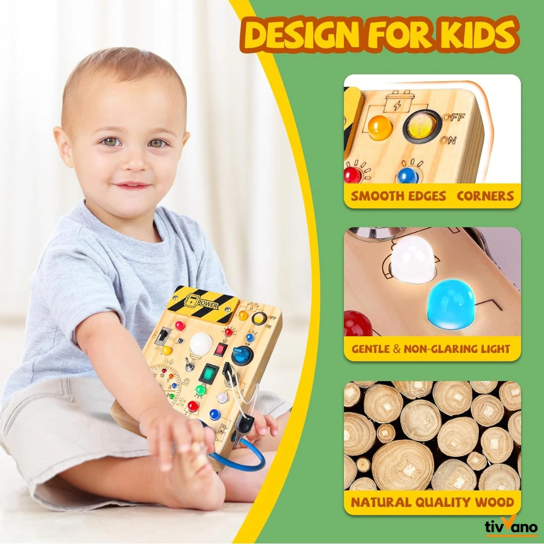 Tivvano™ - Safe BusyBoard For Kids