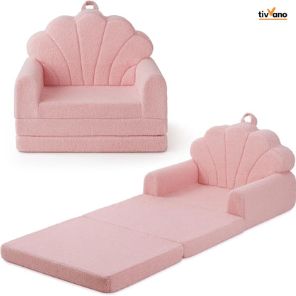 Tivvano™ -  2 in 1 Soft Toddler Couch
